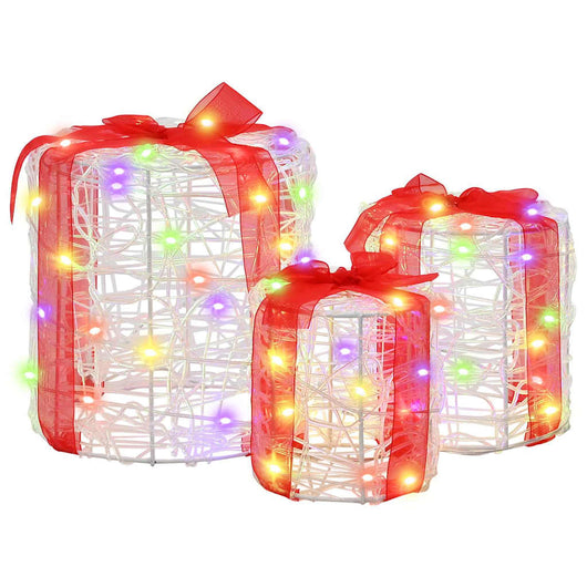 Decorazione Scatola Regalo 3 pcs colorato 20 x 20 x 21 cm 42019087