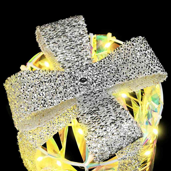 Decorazione Scatola Regalo con 60 LED 3 pcs Bianco caldo PET 42019088