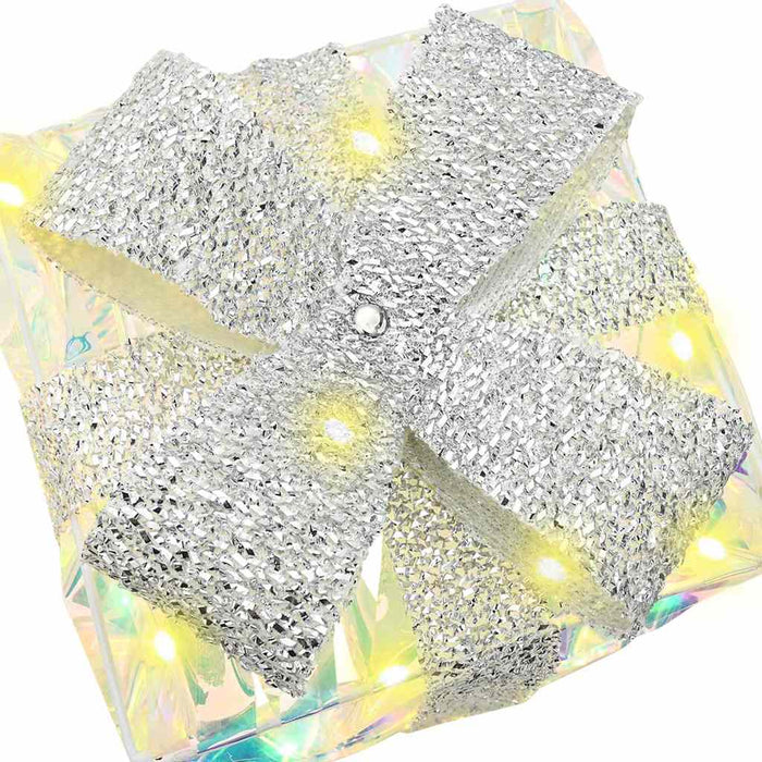 Scatola Regalo 3 pcs Bianco caldo 20 x 20 x 20 cm PET 42019095