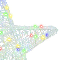 Stella 3D con 50 LED Multicolore 55 x 53.5 x 10 cm Acrilico 42019101