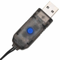 Palla con 320 LED 2 pcs Bianco caldo 50 cm Metallo 42019111