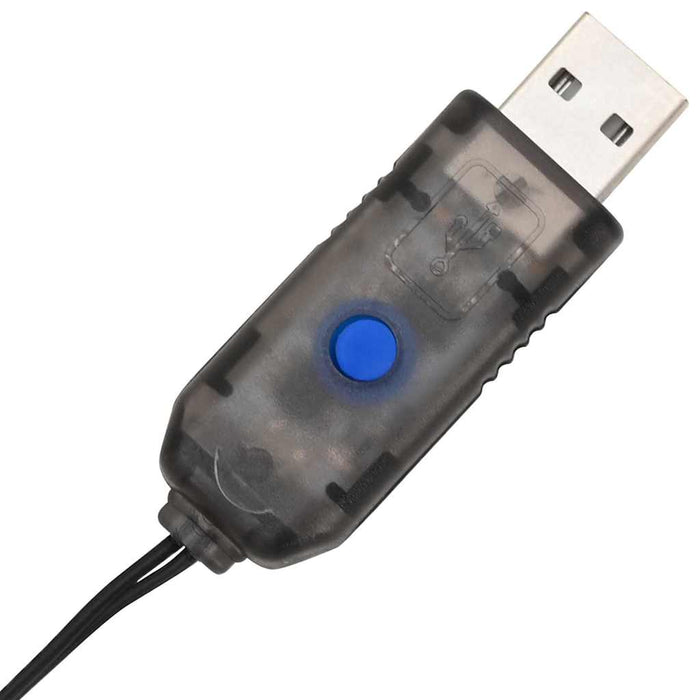 Palla con 192 LED Bianco freddo 60 cm Metallo 42019116