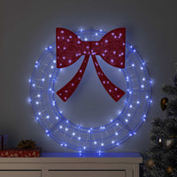 Corona con 60 LED Blu 76 x 8.5 x 76 cm Acrilico 42019123