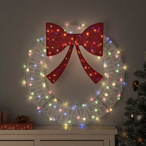 Corona con 60 LED Multicolore 76 x 8.5 x 76 cm Acrilico 42019124