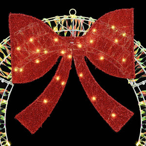 Ghirlanda con 60 LED Bianco caldo 75 cm PET 42019133