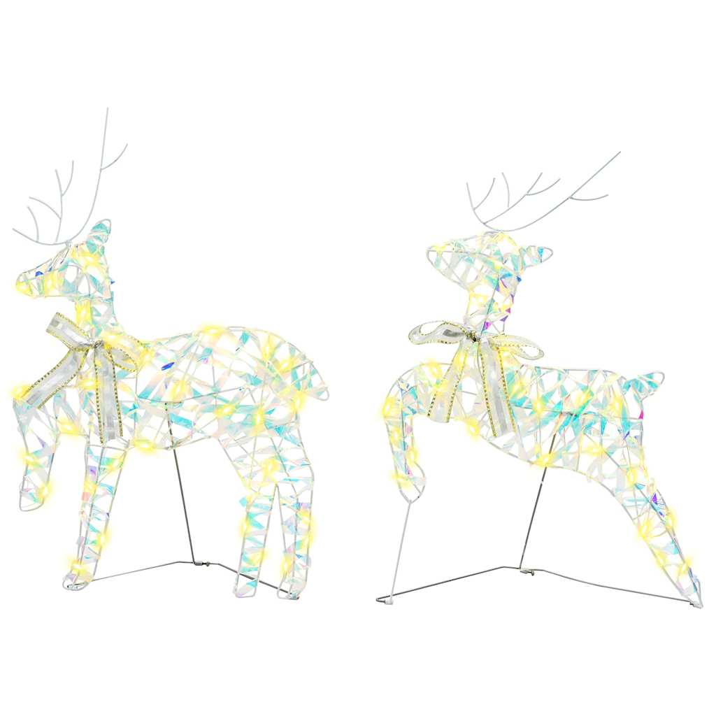 Renne LED con 40 LED 2 pcs Bianco caldo PET 42019144