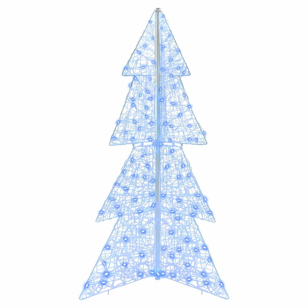 Albero di Natale con 160 LED Blu 150 cm Acrilico 42019208