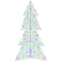 Albero di Natale con 160 LED Multicolore 150 cm Acrilico 42019209