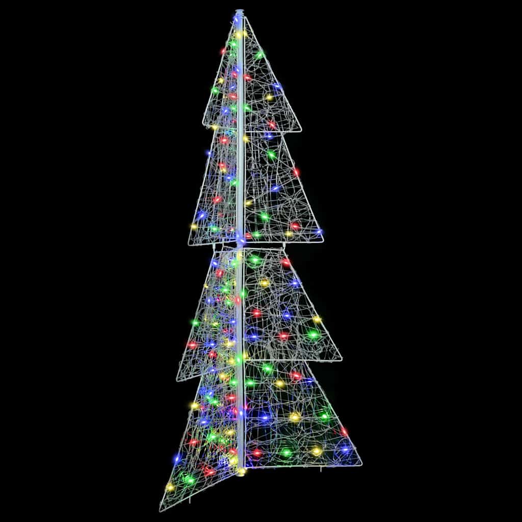 Albero di Natale con 160 LED Multicolore 150 cm Acrilico 42019209