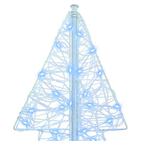 Albero di Natale con 240 LED Bianco Freddo 180 cm Acrilico 42019211