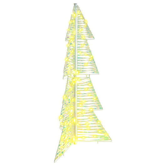 Albero di Natale con 100 LED Bianco caldo 120 cm PET 42019214