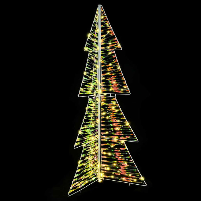 Albero di Natale con 160 LED-Luci decorative natalizie Bianco caldo 150 cm PET 648843