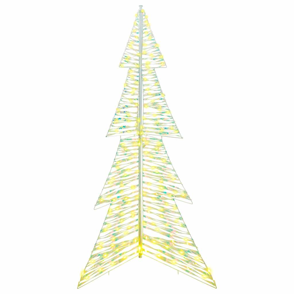 Albero di Natale con 240 LED-Luci decorative natalizie Bianco caldo 180 cm PET 421183