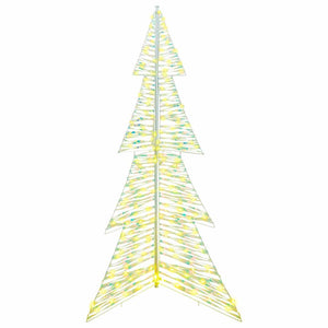Albero di Natale con 240 LED-Luci decorative natalizie Bianco caldo 180 cm PET 421183