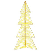 Albero di Natale con 160 LED Bianco caldo 150 cm PET 42019218