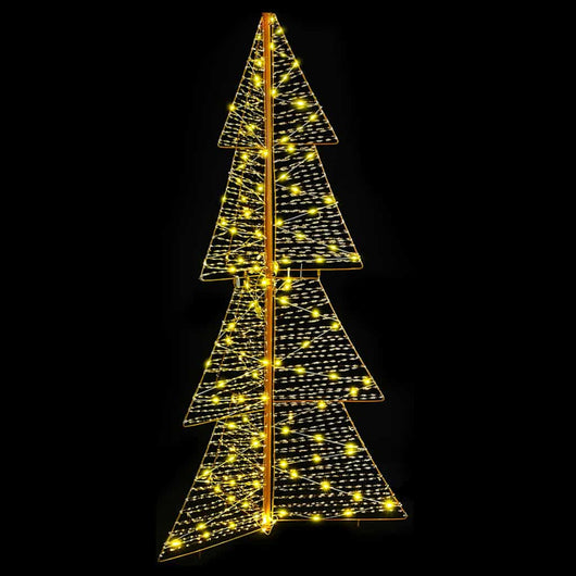 Albero di Natale con 160 LED-Luci decorative natalizie Bianco caldo 150 cm PET 677583