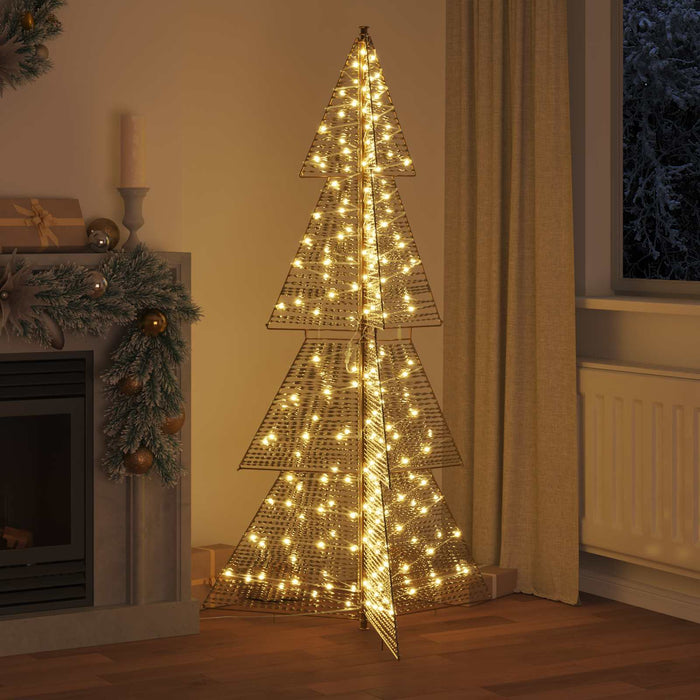 Albero di Natale con 240 LED Bianco caldo 180 cm PET 42019219