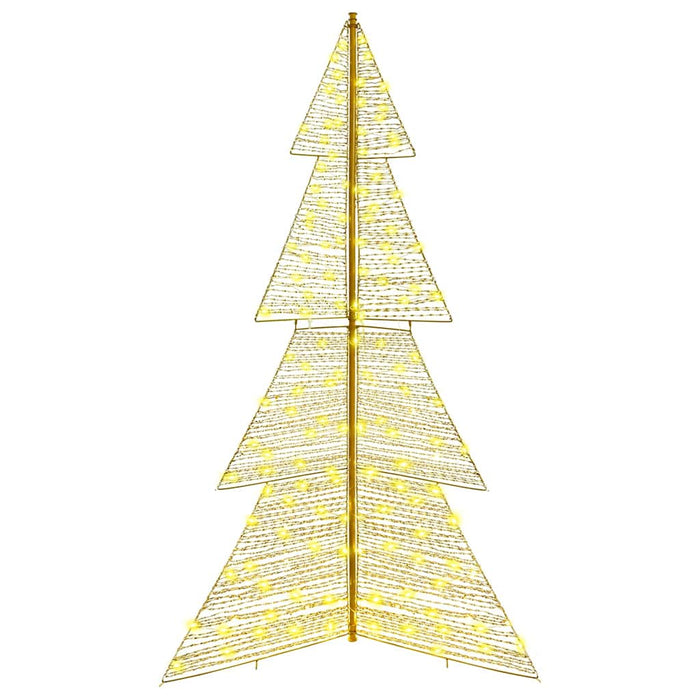 Albero di Natale con 240 LED Bianco caldo 180 cm PET 42019219