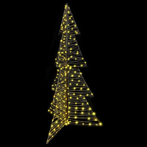 Albero di Natale con 240 LED-Luci decorative natalizie Bianco caldo 180 cm Rattan 901590