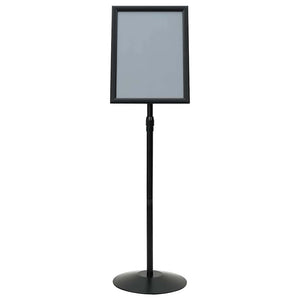 Supporto Poster a Piedistallo Nero a3 Alluminio e PVC 42020975