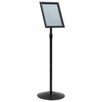 Supporto Poster a Piedistallo Nero a4 Alluminio e PVC 42020976