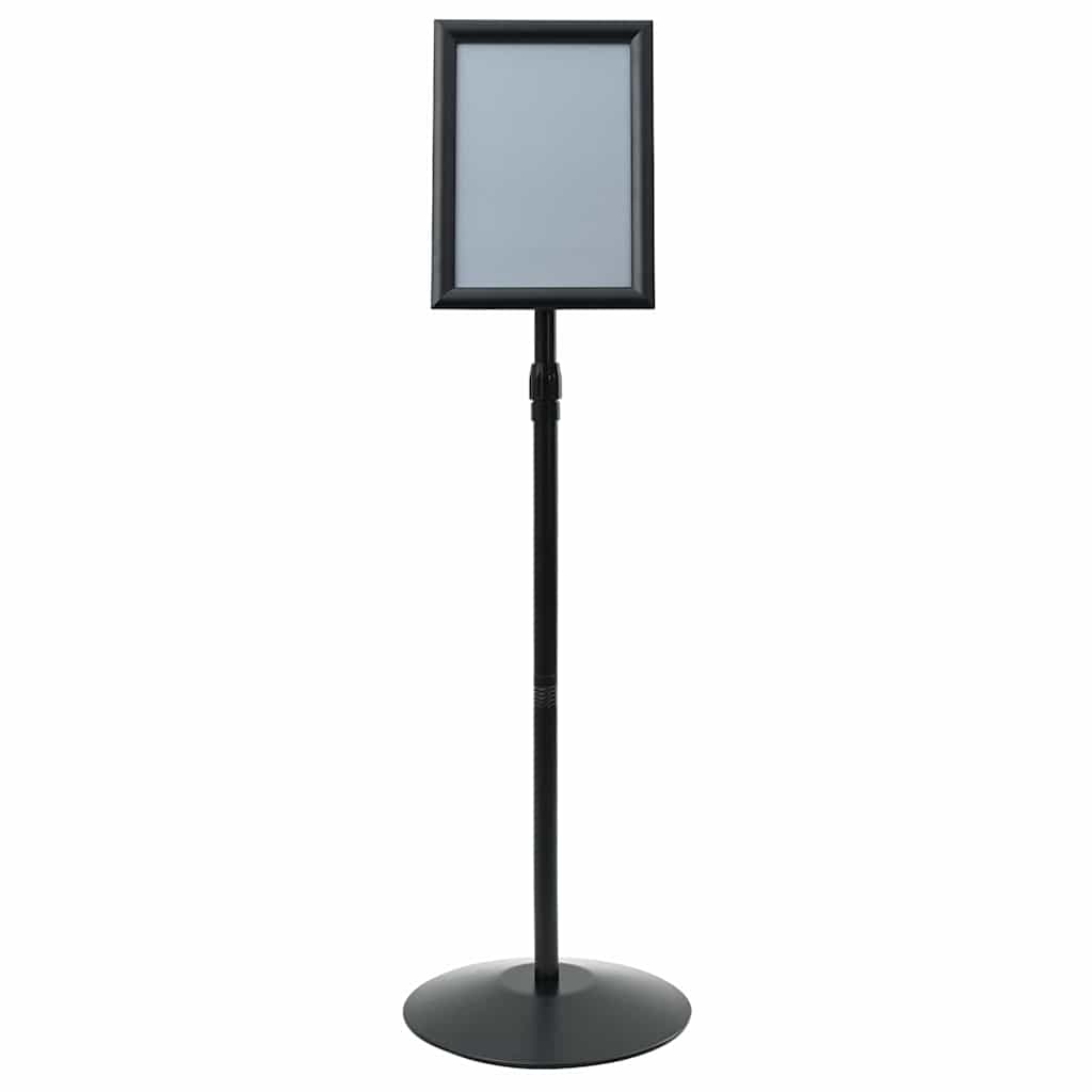 Supporto Poster a Piedistallo Nero a4 Alluminio e PVC 42020976