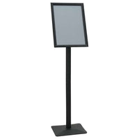 Supporto Poster a Piedistallo Nero a3 Alluminio e PVC 42020977