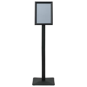 Supporto Poster a Piedistallo Nero a4 Alluminio e PVC 42020978