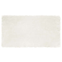 Tappeto Pecora Tafalla Bianco 60 x 110 cm Poliestere 42021455