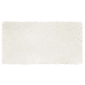 Tappeto Pecora Tafalla Bianco 80 x 150 cm Poliestere 42021456