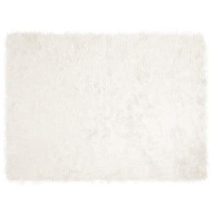 Tappeto Pecora Tafalla Bianco 160 x 230 cm Poliestere 42021462
