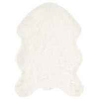 Tappeto Pecora Tafalla Bianco 60 x 90 cm Poliestere 42021475