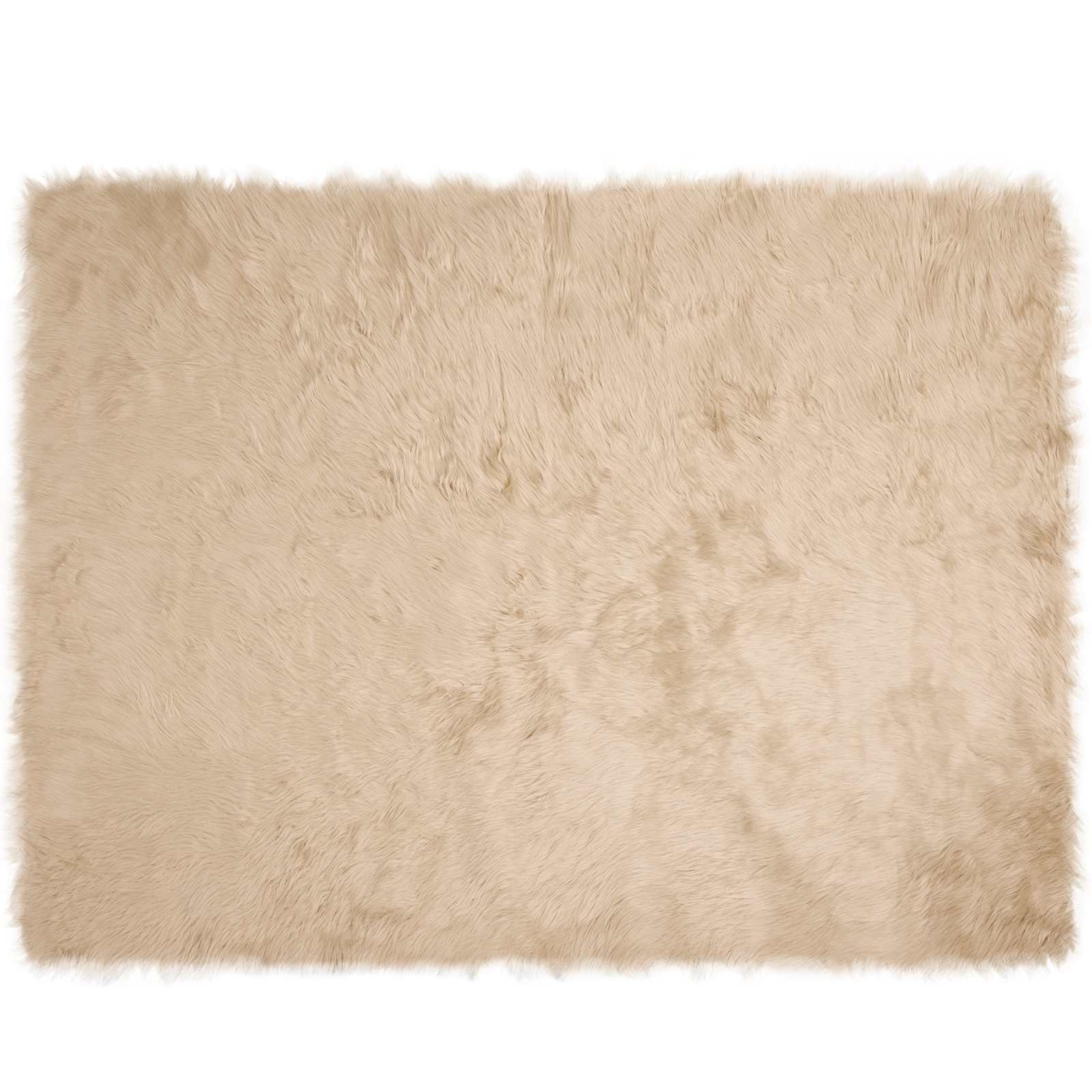 Tappeto Pecora Tafalla Beige 240 x 340 cm Poliestere 42021486