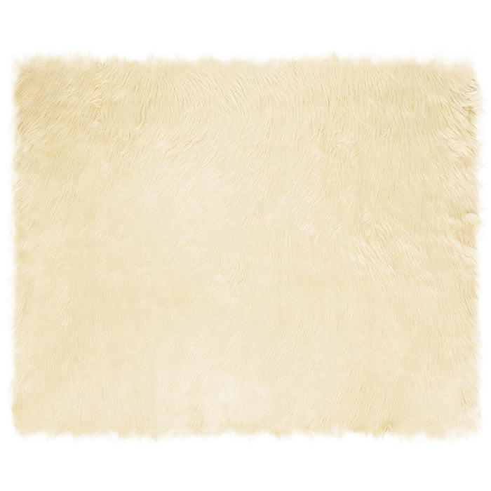 Tappeto Pecora Tafalla Crema 200 x 280 cm Poliestere 42021507