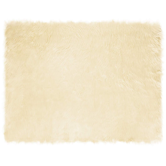 Tappeto Pecora Tafalla Crema 240 x 340 cm Poliestere 42021508