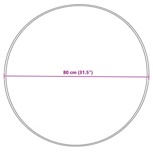 Tappeto Pecora Tafalla Crema Ø 80 cm Poliestere 42021513