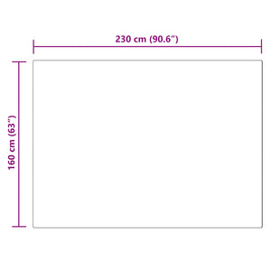 Tappeto Pecora Tafalla Rosa 160 x 230 cm Poliestere 42021550
