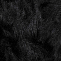 Tappeto Pecora Tafalla Nero Ø 120 cm Poliestere 42021581