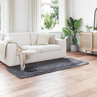 Tappeto Pecora Tafalla Antracite 80 x 200 cm Poliestere 42021589