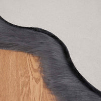 Tappeto Pecora Tafalla Antracite 80 x 120 cm Poliestere 42021608