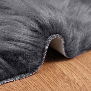 Tappeto Pecora Tafalla Antracite 80 x 120 cm Poliestere 42021608