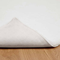 Tappeto in Pelliccia Sintetica di Coniglio Olite Bianco 42021610