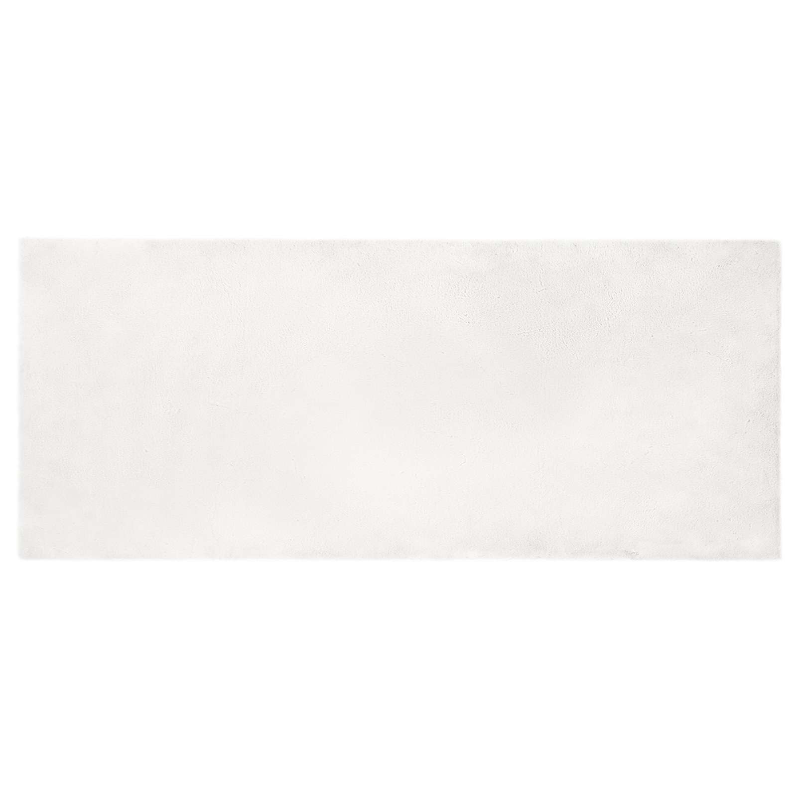 Tappeto in Pelliccia Sintetica di Coniglio Olite Bianco 42021611