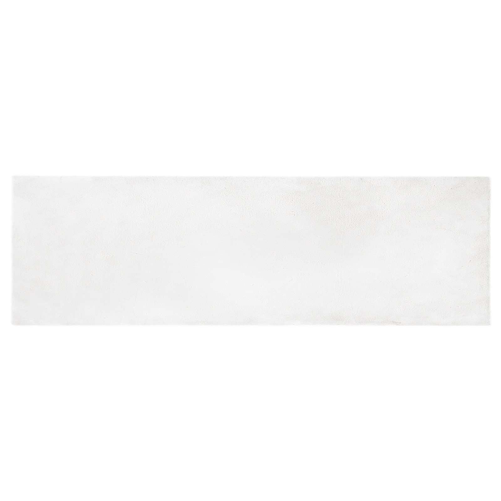 Tappeto in Pelliccia Sintetica di Coniglio Olite Bianco 42021612