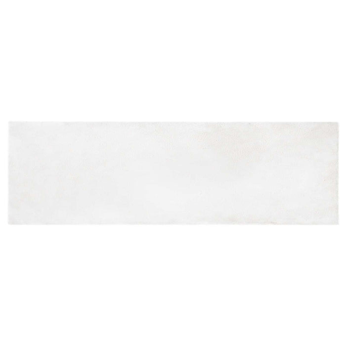 Tappeto in Pelliccia Sintetica di Coniglio Olite Bianco 42021612