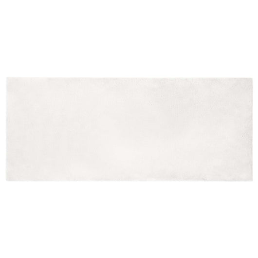 Tappeto in Pelliccia Sintetica di Coniglio Olite Bianco 42021613