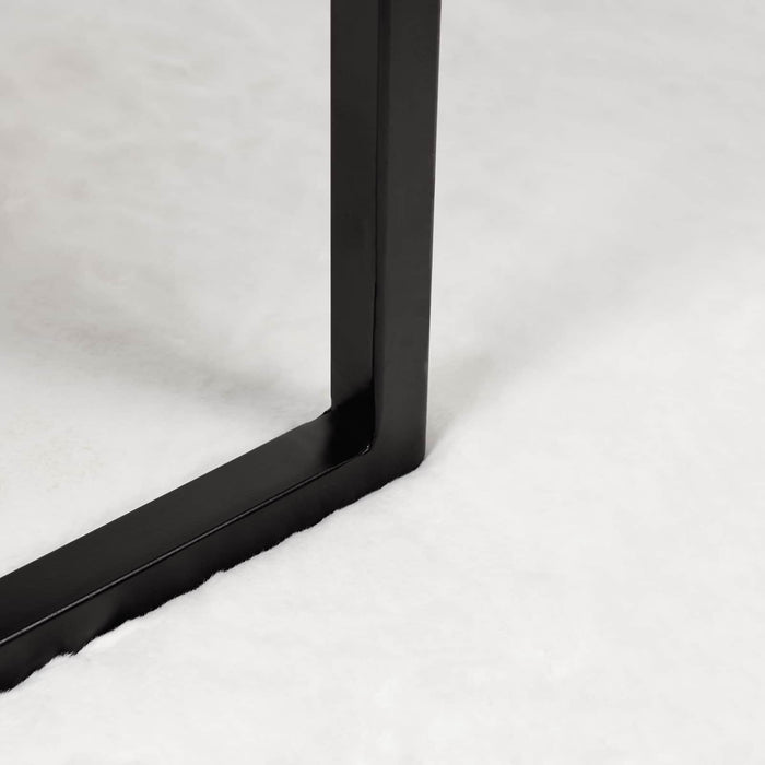 Tappeto in Pelliccia Sintetica di Coniglio Olite Bianco 42021617