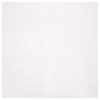 Tappeto in Pelliccia Sintetica di Coniglio Olite Bianco 42021619