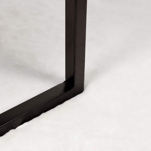 Tappeto in Pelliccia Sintetica di Coniglio Olite Bianco Ø 80 cm 42021623