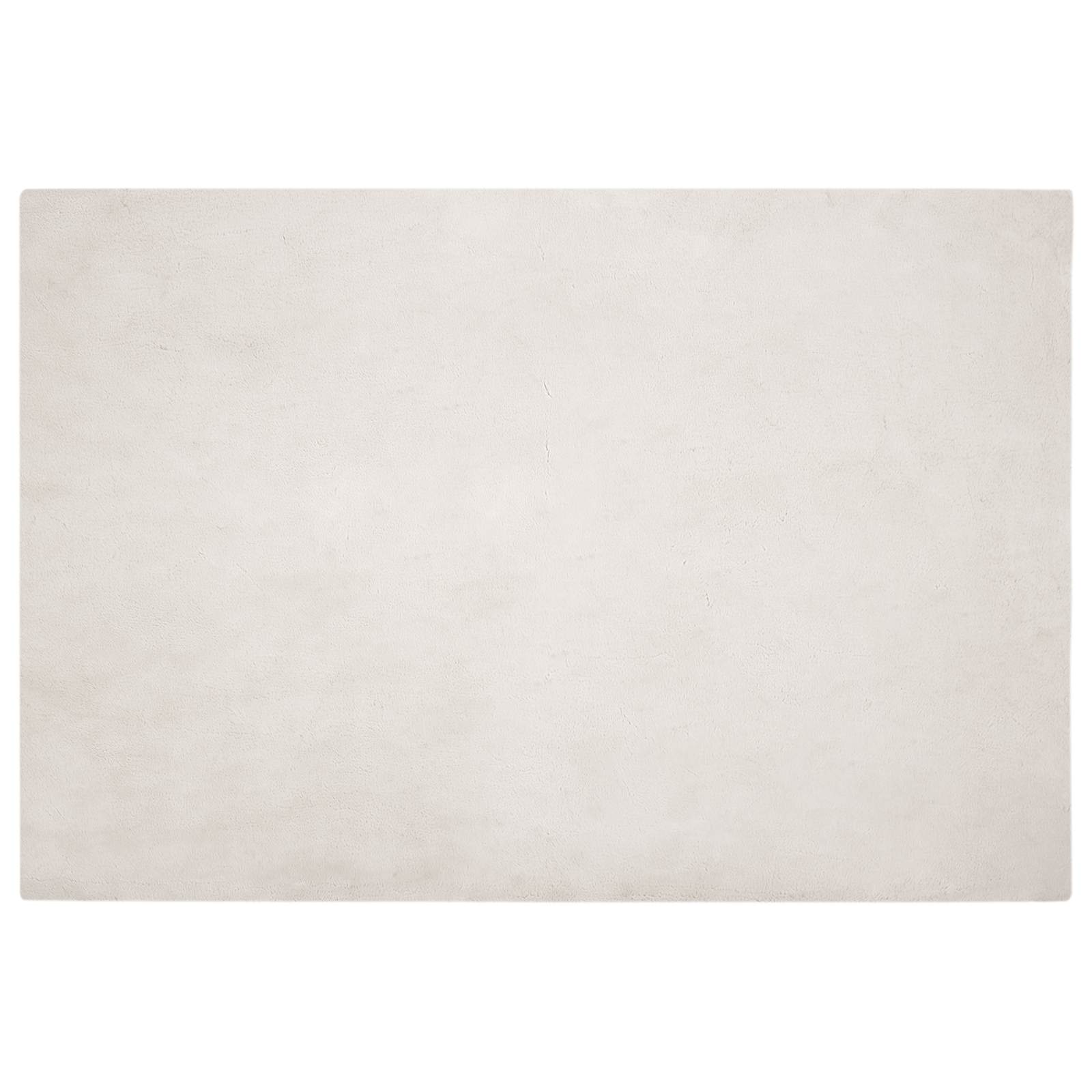 Tappeto in Pelliccia Sintetica di Coniglio Olite Beige 42021638